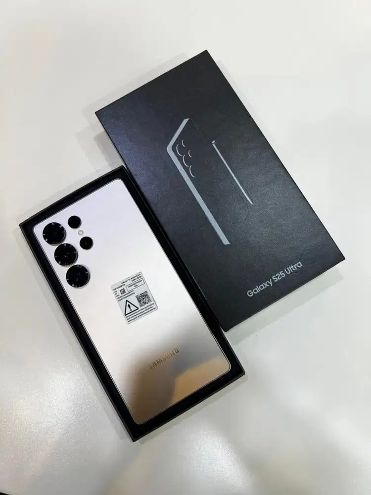 Samsung S25 ultra 12/256 SEIN mulus like new lengkap original