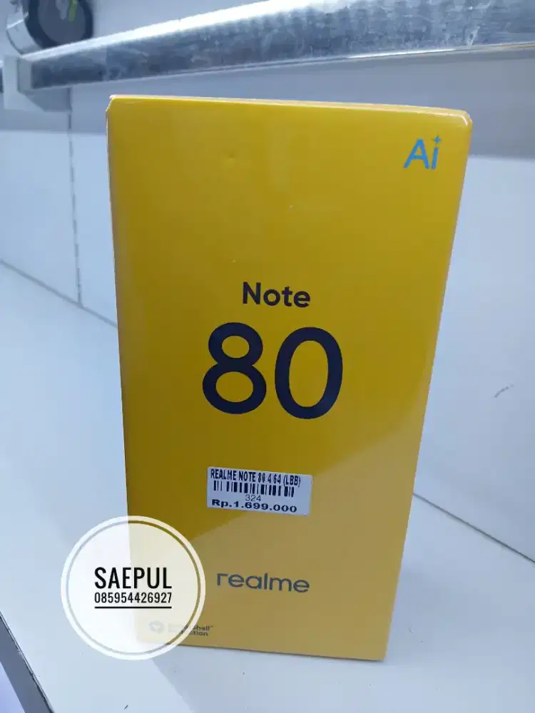 Baru realme note 80 4/64Gb