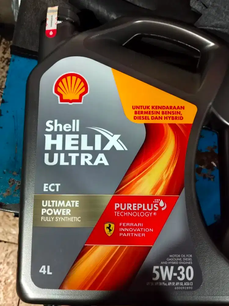 Oli shell 5w/30 Asli