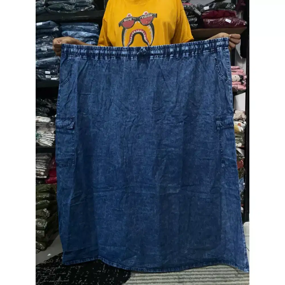 Bawahan jeans super jumbo