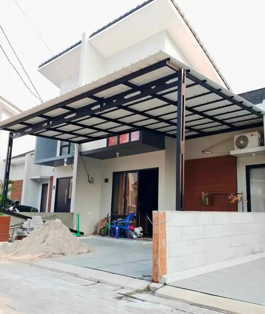 Pasang kanopi atap alderon RS