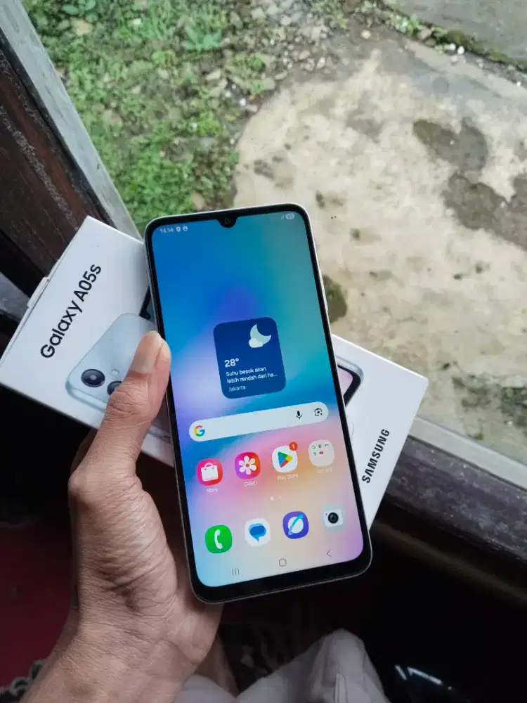 Samsung A05S 6gb 128gb fullset mulus segel no minuss