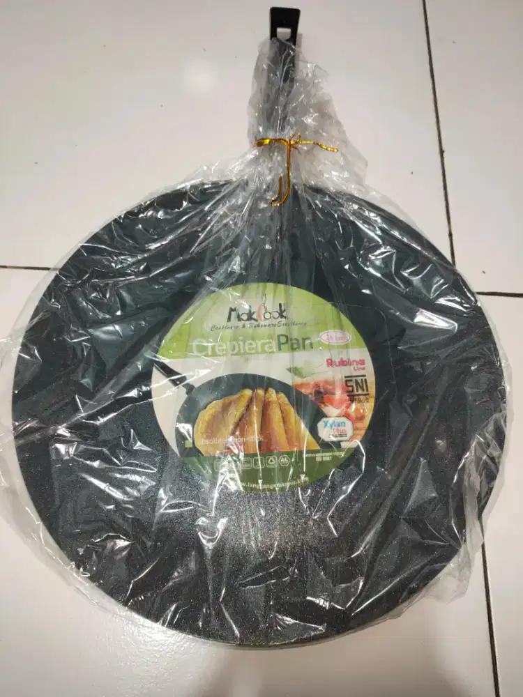 CREPES PAN 28CM WAJAN TEFLON UNTUK CREPES, LEKER, TELOR DADAR DLL.