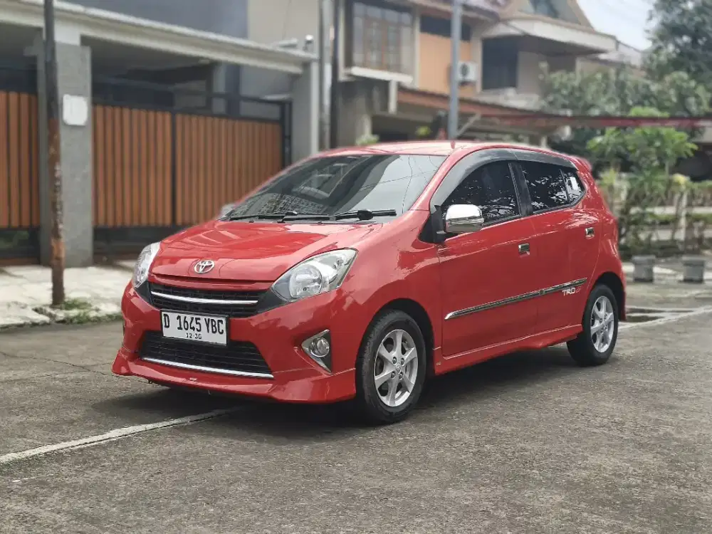 Agya S trd matic 2015 merah