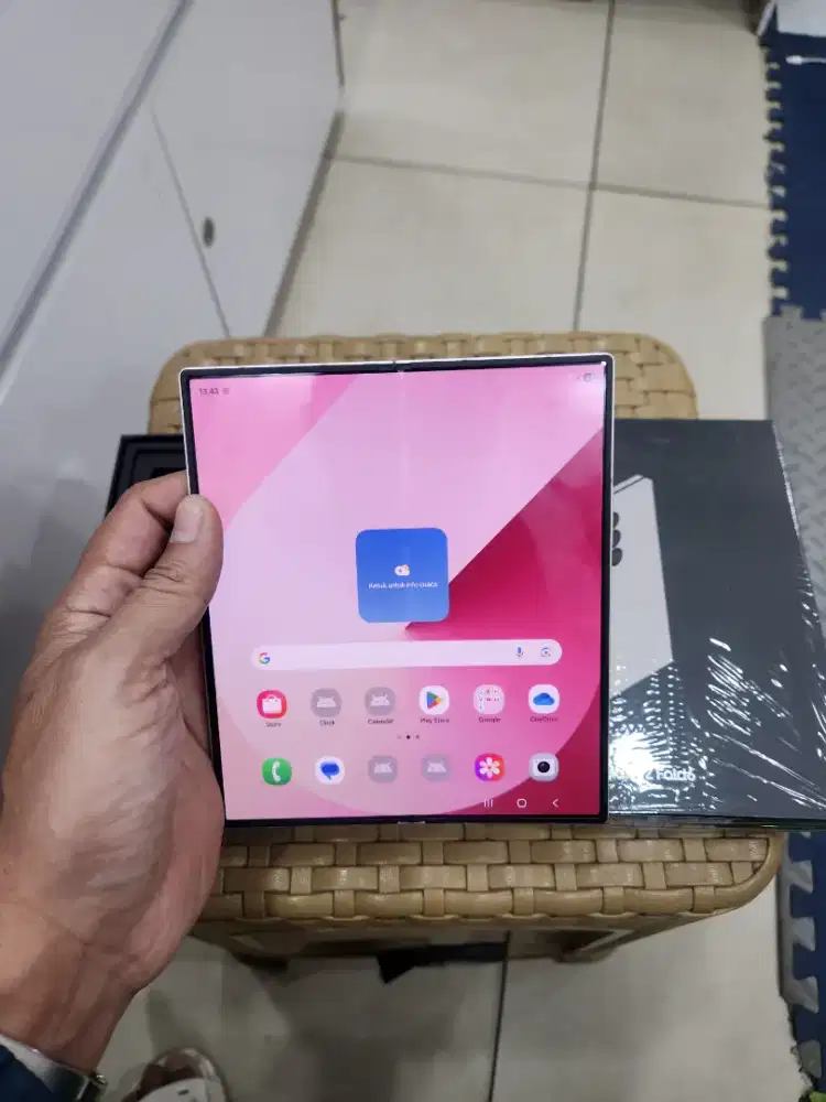 Samsung fold 6 256gb Pink resmi Indonesia