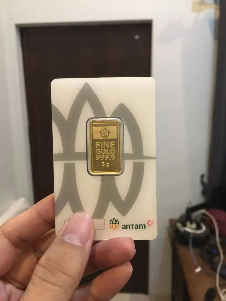 Logam Mulia LM Emas Antam Pres 5 gram