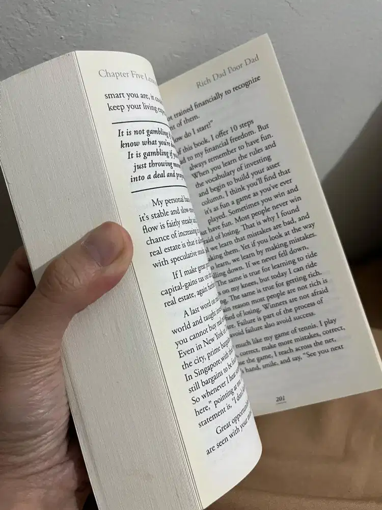 Rich Dad Poor Dad by Robert T. Kiyosaki