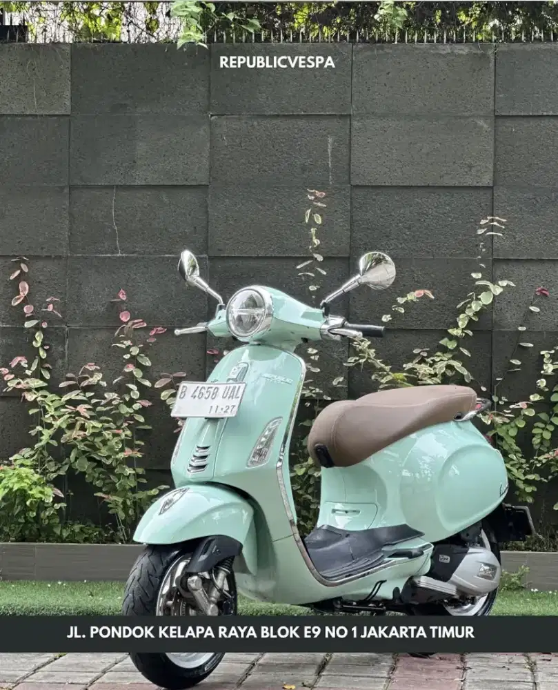 DIJUAL VESPA PRIMAVERA 150 IGET ABS LED THN 2022 PERFECT CONDITION
