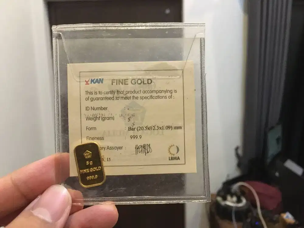 Logam Mulia LM Emas Antam Retro 5 gram