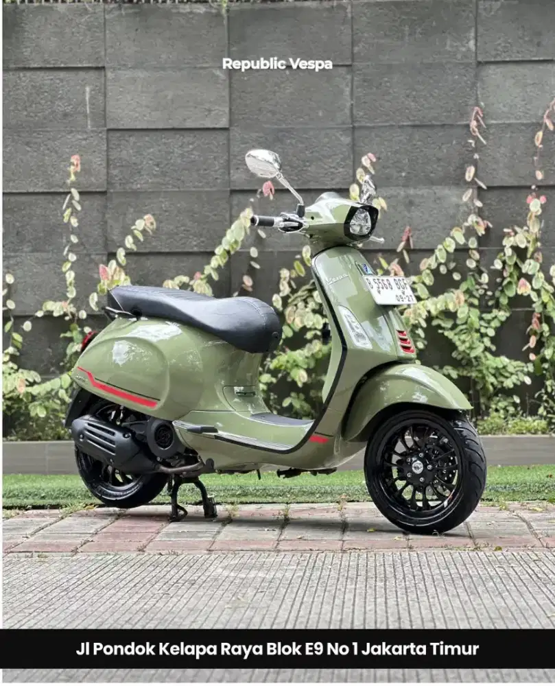 DIJUAL PIAGGIO VESPA SPRINT S 150 IGET ABS LED TH 2022 PERFECT CONDITI