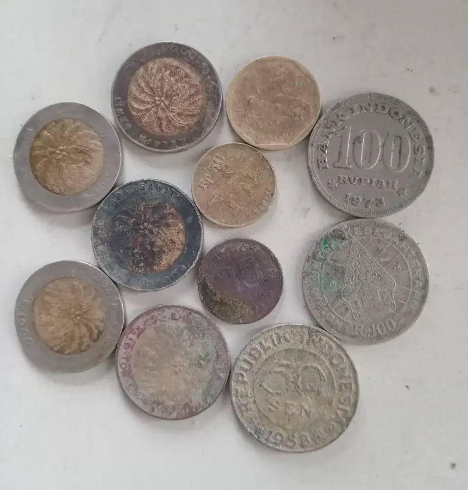 Jual uang koin lama RI