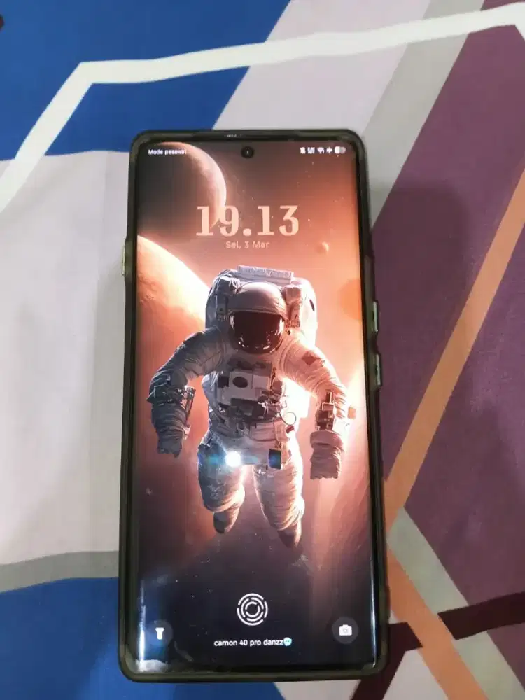 Camon 40 pro 5G ram 8gb internal 256gb fullset