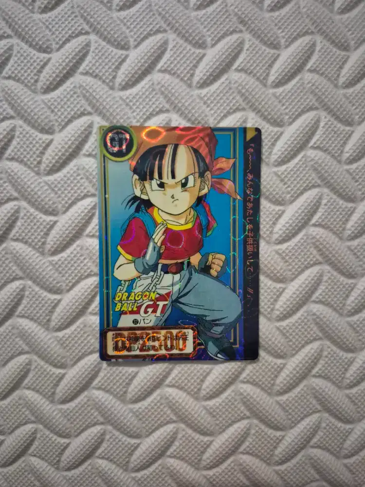 Kartu Koleksi Dragon Ball GT Pan Holo Vintage