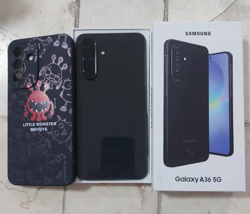 Samsung A36 5G Ram 12/256GB Grs SEIN 11/09/2026 Fullset like new