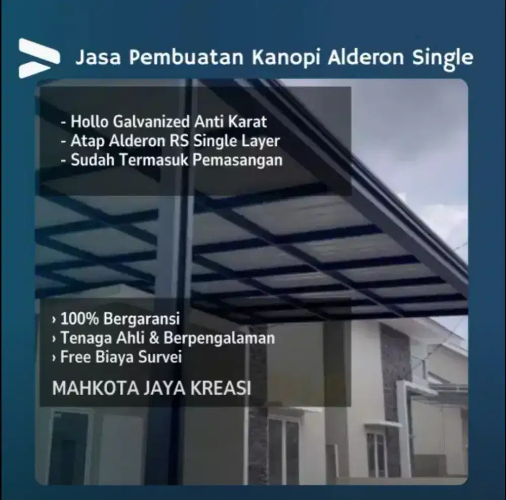 Kanopi Alderon Single Layer