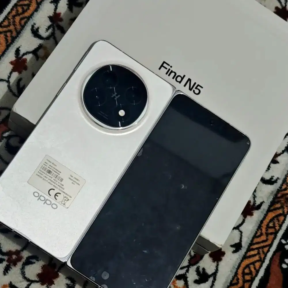 Oppo Find N5 Fold 16/512GB Garansi Resmi Fullset