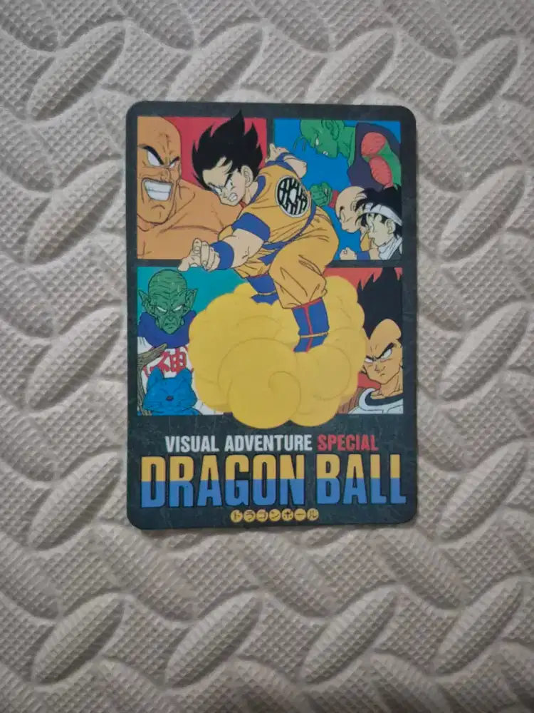 Kartu Koleksi Dragon Ball Visual Adventure Special Son Goku Kintoun