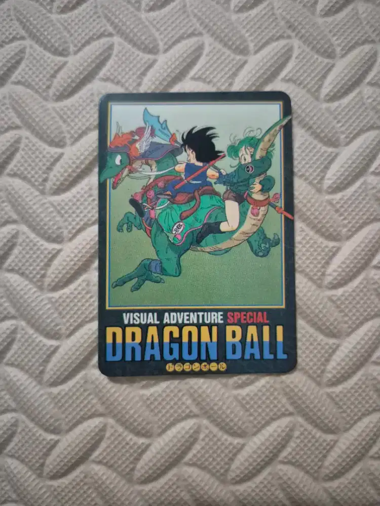 Kartu Koleksi Dragon Ball Visual Adventure Special Son Goku Bulma