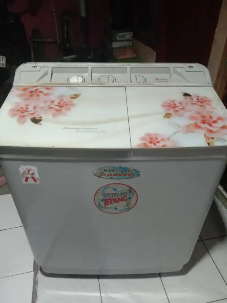 Mesin cuci 2 tabung daimitsu 8.5kg