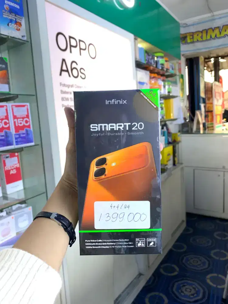 infinix smart 20 terbaru (4+4/64)