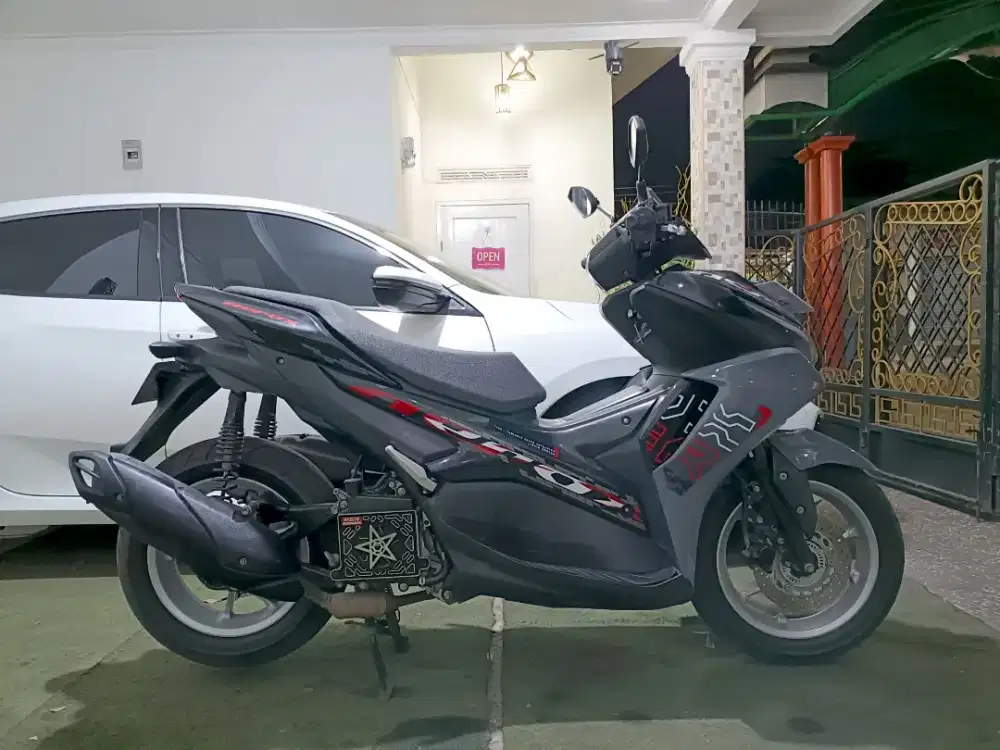 Aerox tahun 2024 low km 16rb/tt boleh gan cash lebih bagus