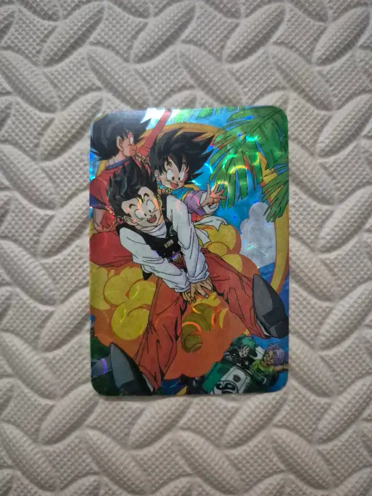 Kartu Koleksi Dragon Ball Goku Hohan Goten Kintoun Holo Vintage
