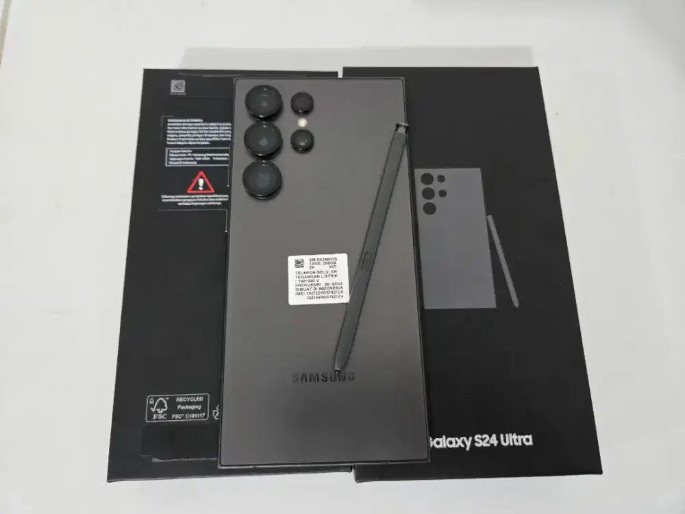 SAMSUNG S24 ULTRA RESMI SEIN INDO NORMAL ORIGINAL FULSET
