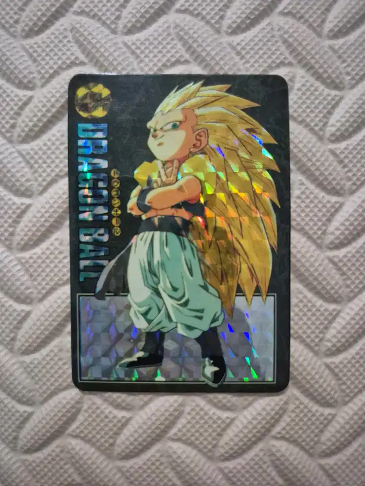 Kartu Dragon Ball  Gotenks Super Saiyan 3 Holo Vintage