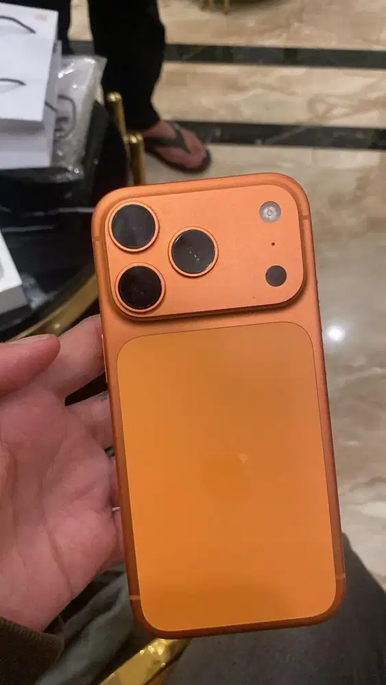 iPhone 17 Pro 256GB Orange Garansi iBox 16/10/26 BH 100%