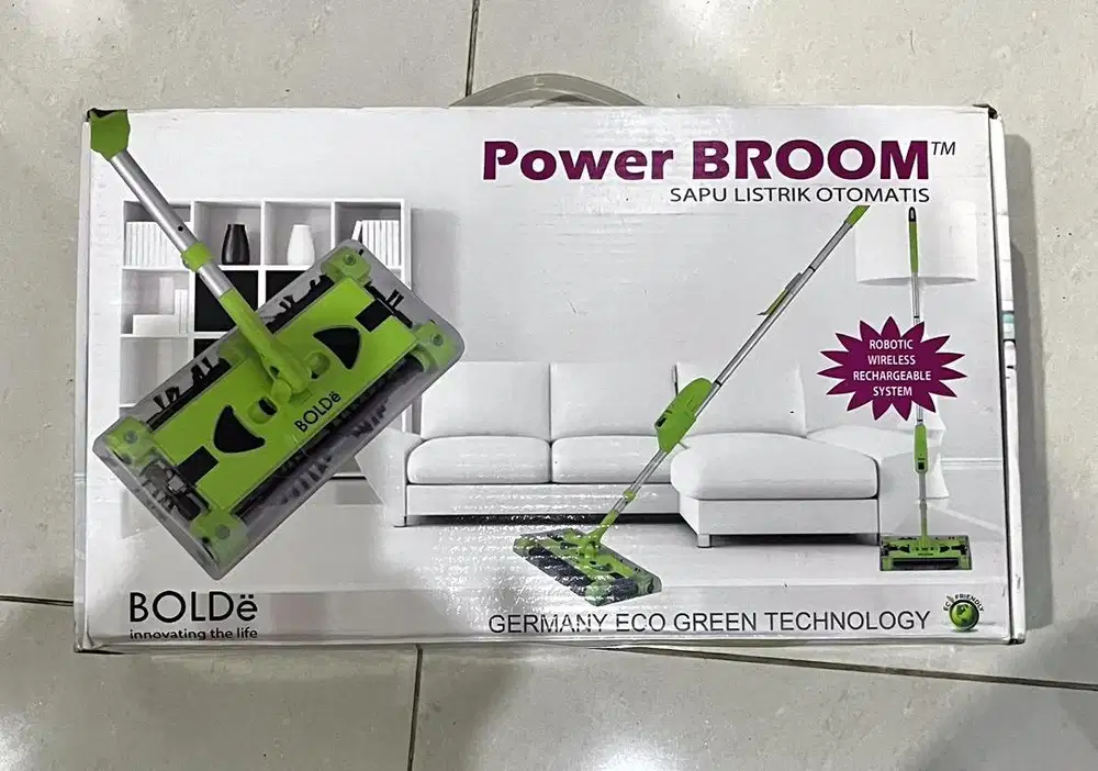 Bolde Power broom Sapu (NEW) sapu listrik otomatis