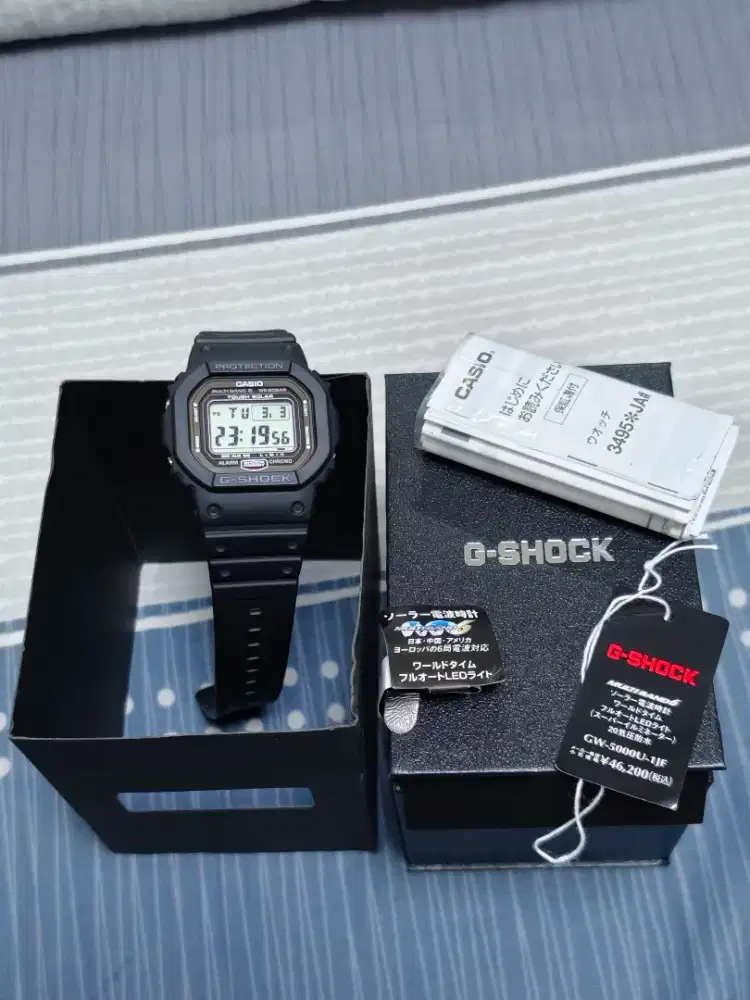 G-Shock GW5000U-1JF screwback case