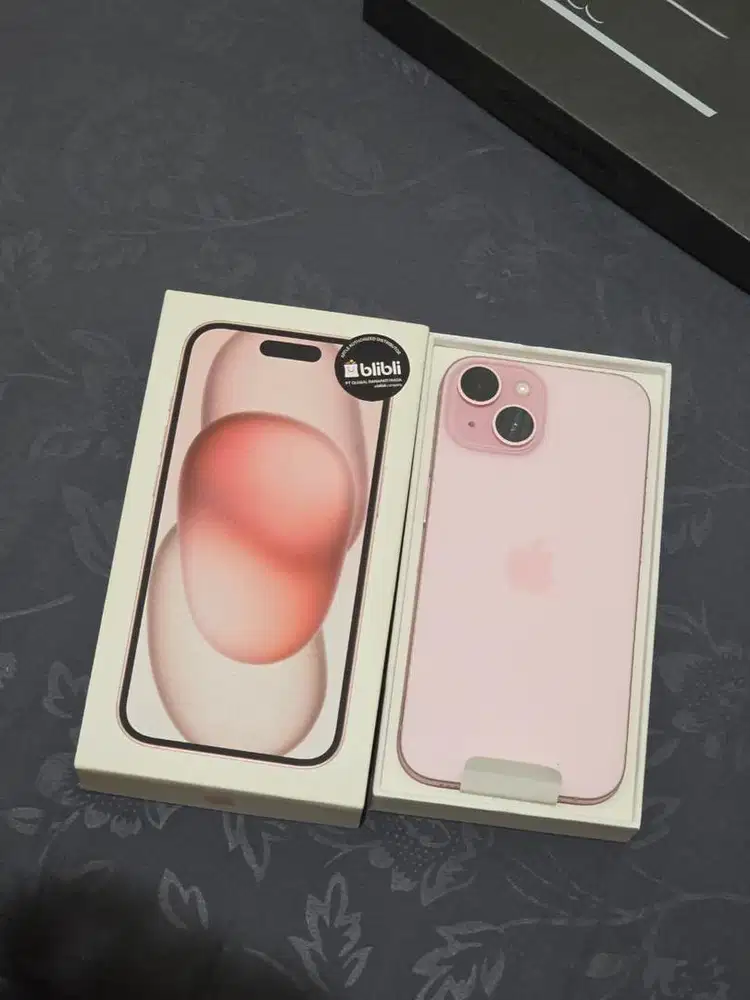 Iphone 15 128gb pink resmi