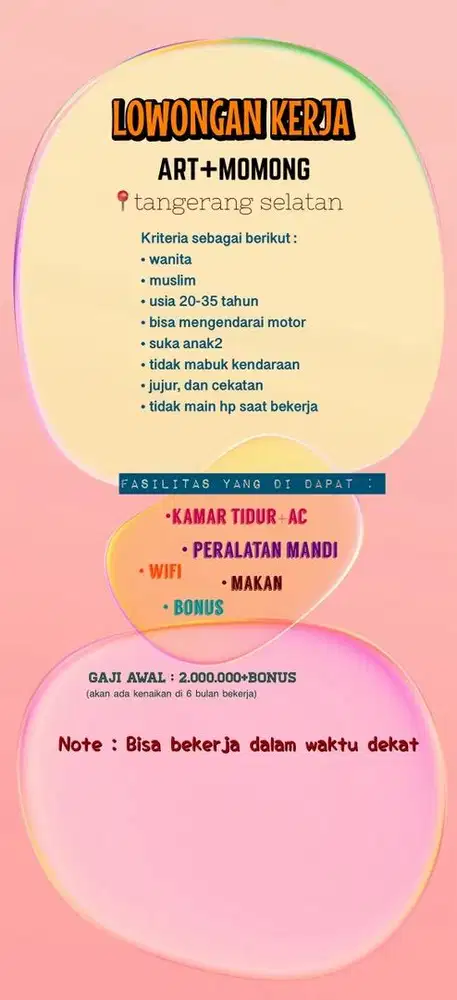 DICARI ART DAN MOMONG MENGINAP SEHABIS LEBARAN