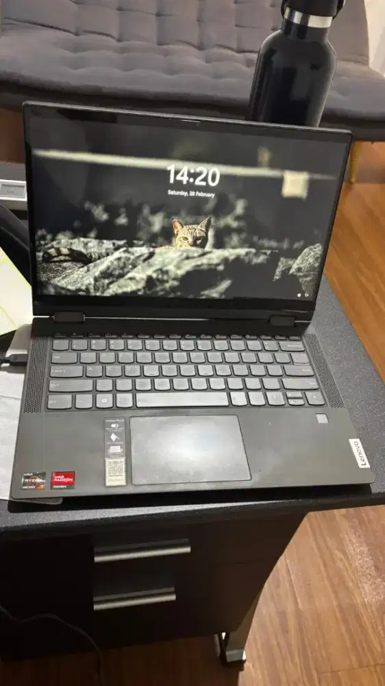 Lenovo ideaflex 5 and ryzen 7 5700u ram 8/512gb 14 Dijual apa adanya
