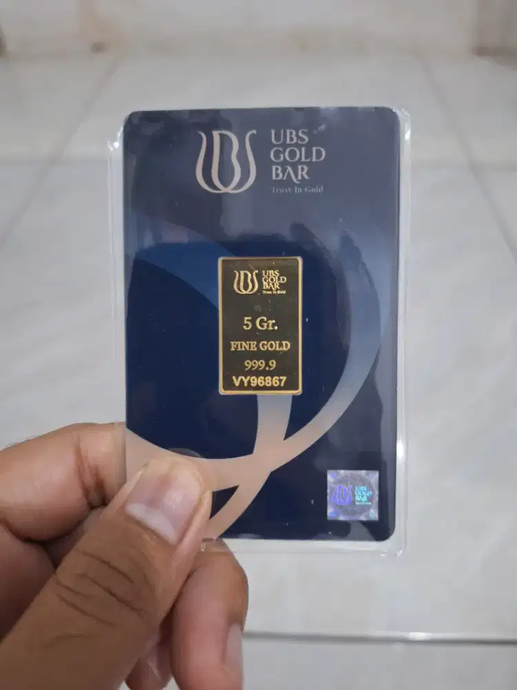 Jual Emas UBS 5 GRAM Model Terbaru