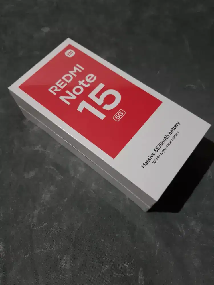 Redmi note 15 5G 8/256GB Baru