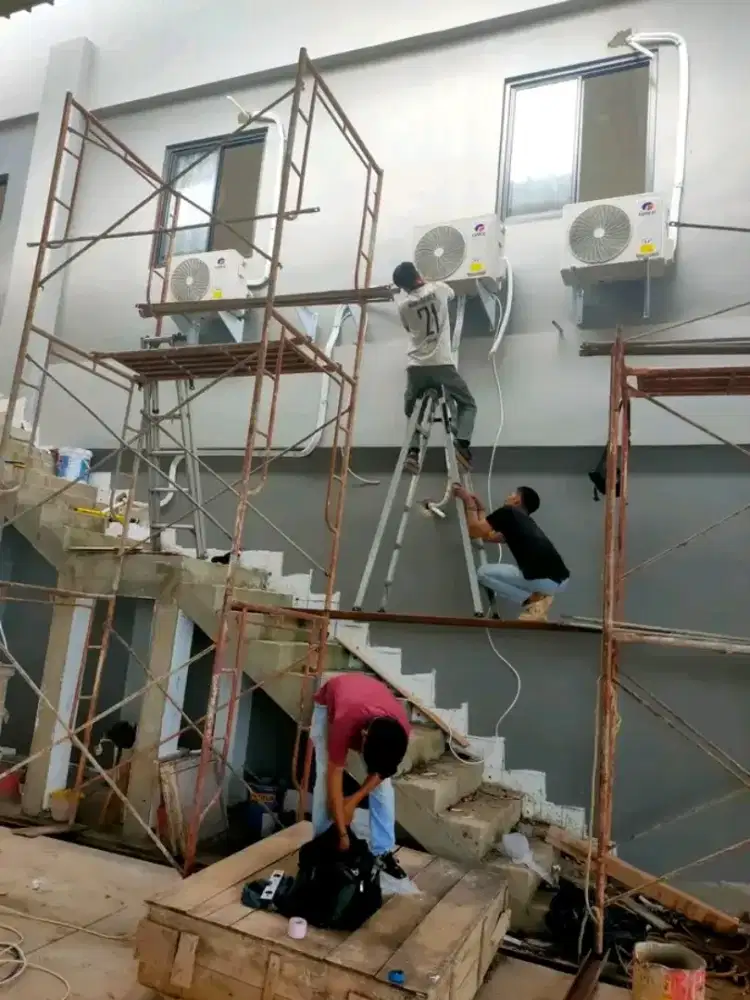 SERVICE AC KULKAS MESIN CUCI POMPA AIR BONGKAR PASANG AC