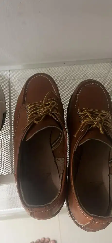Red wing shoes moc oxford lace-up