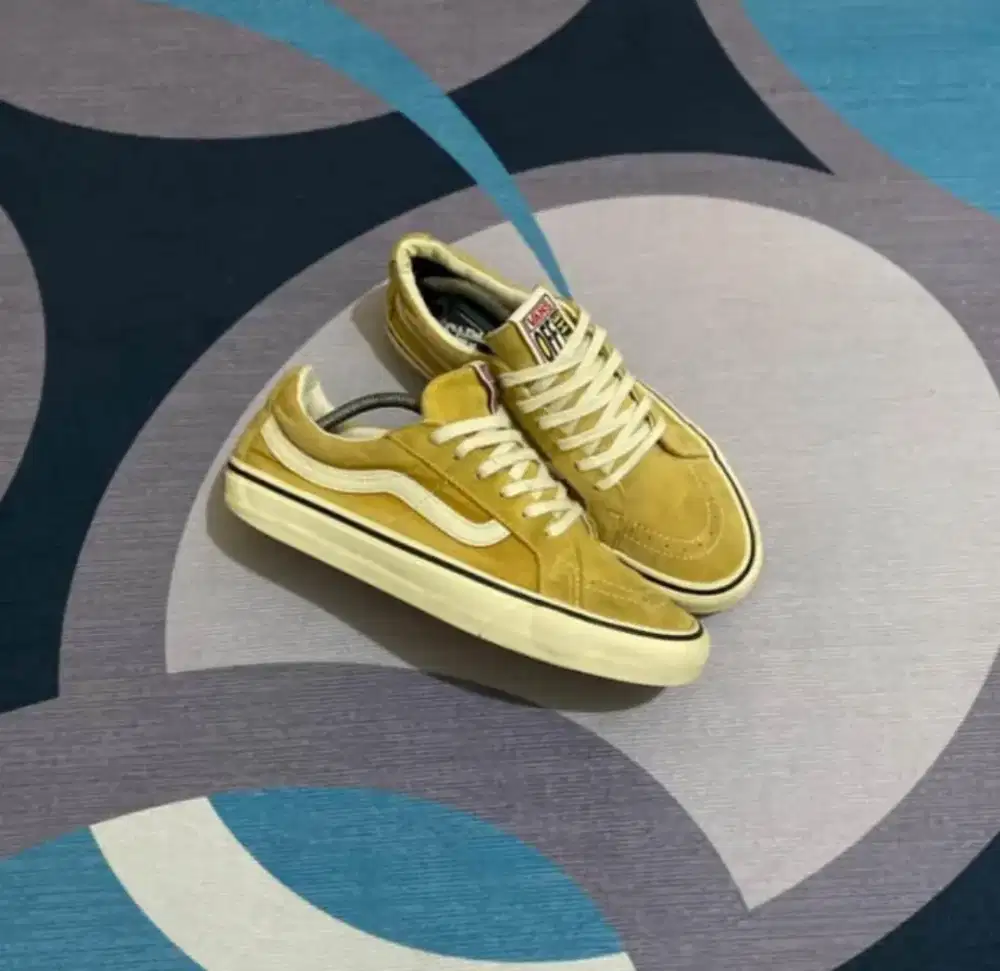 Sepatu Vans SK8 Low Honey Gold Yellow Size 44 - 28.5cm Original