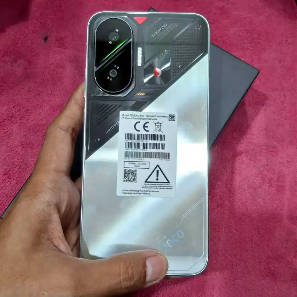 Poco F7 12+6/512gb Full ori garansi Okt 2026 Like new