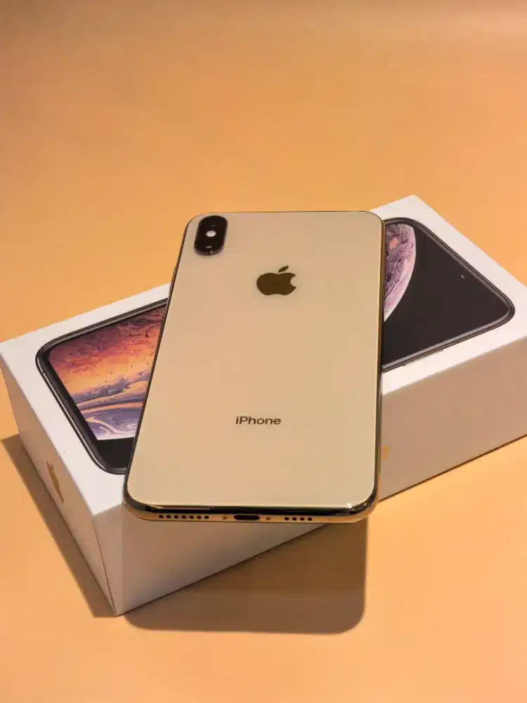 IPHONE XS MAX 256GB GOLD MULUS ORIGINAL