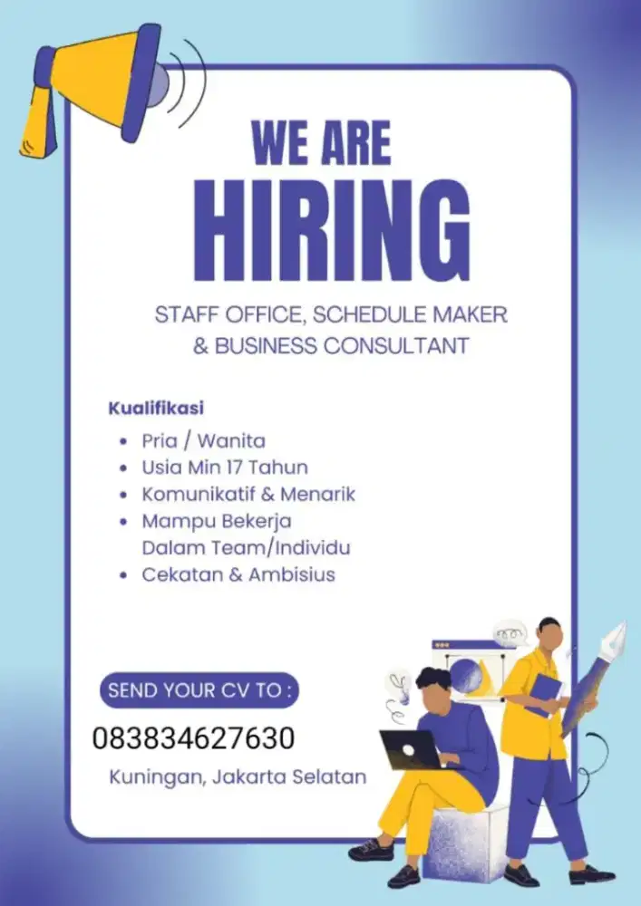 Loker baru nih guyss