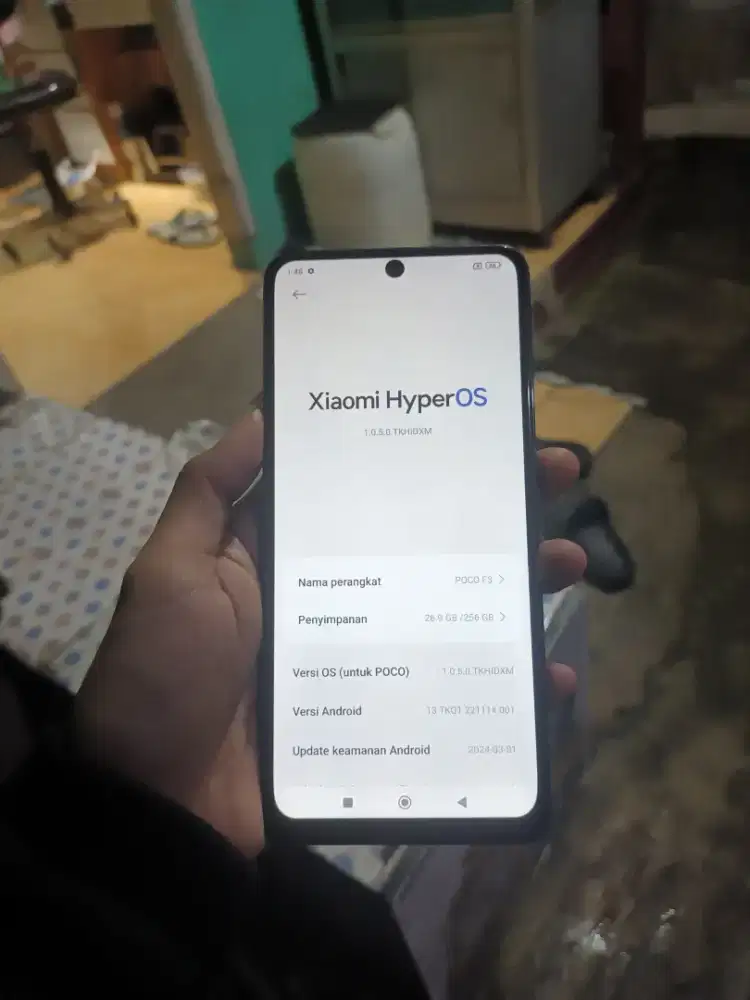 Poco f3 5G 8/256 hp+casan tipe c