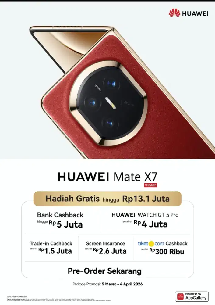 Huawei Mate X7 Garansi Resmi