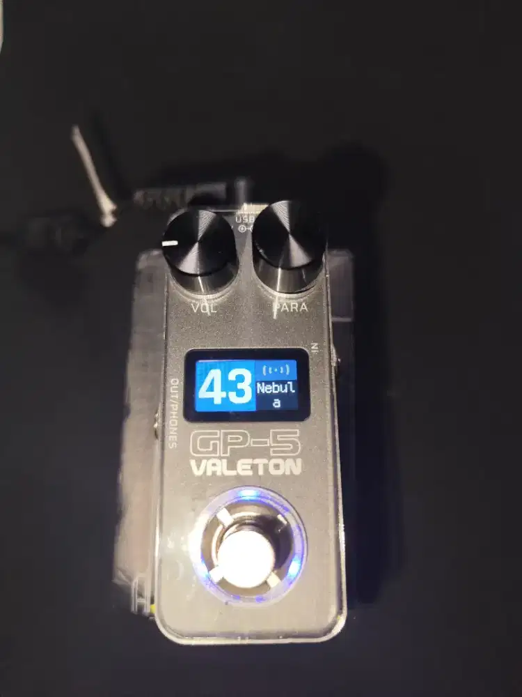 Efek Pedal Valeton GP-5 Mini but Powerful Gitar Bass support IR NAM