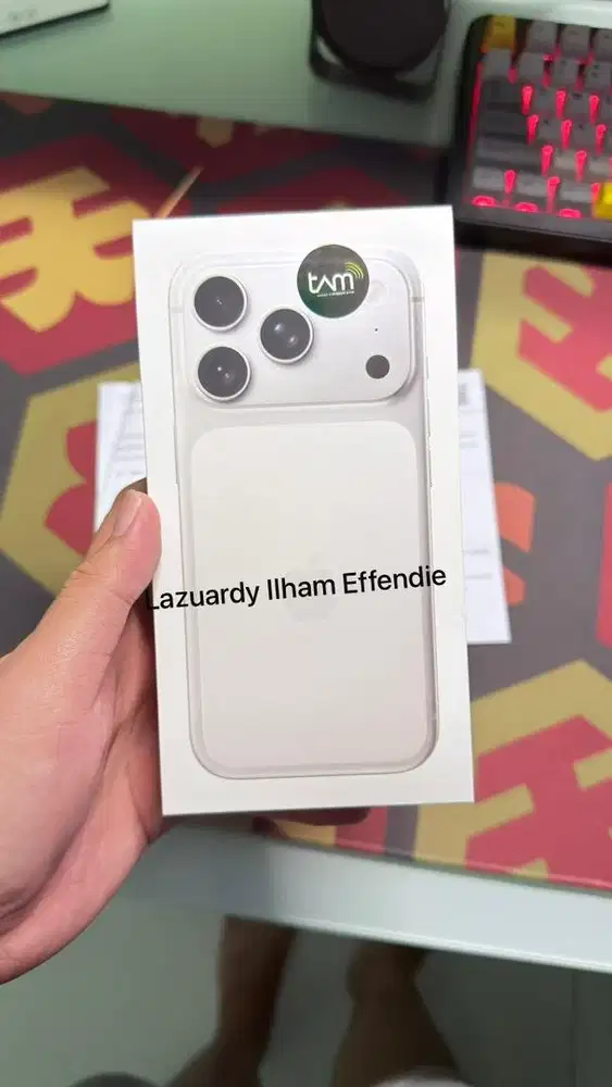 Iphone 17 pro 256GB Silver Resmi NEW SEGEL