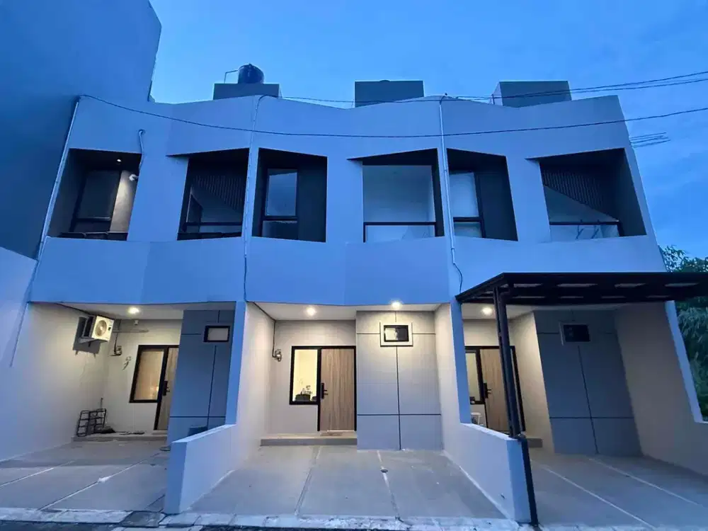 Rumah Modern + Rooftop di Cibubur, Jakarta Tmur - Dekat Tol Cibubur