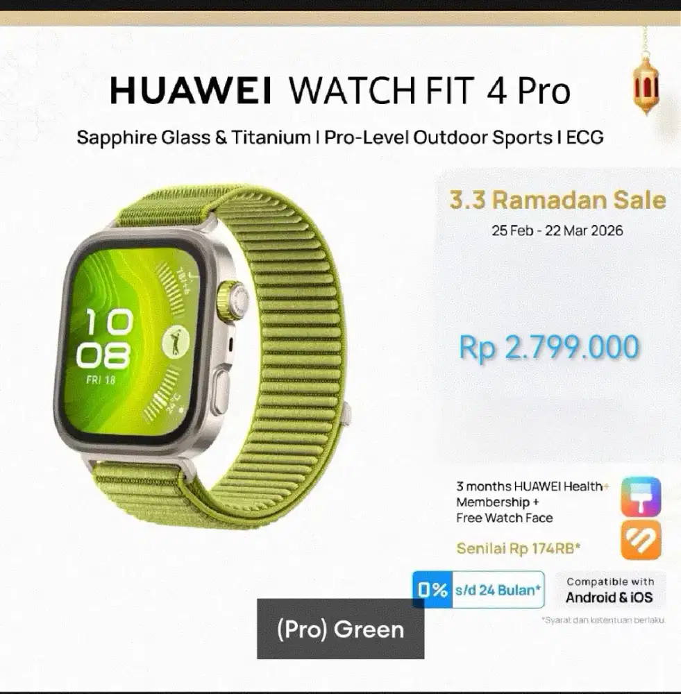 Huawei Watch Fit 4 Pro