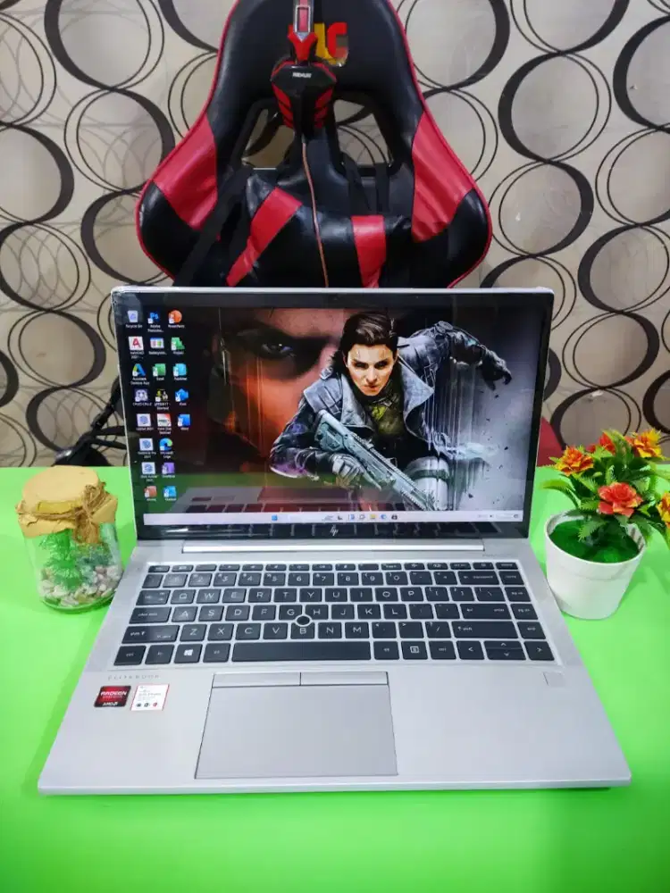 Laptop Slim HP 845 S77 Ryzen Ram 8Gb/Ssd 256Gb Nominus Mulus