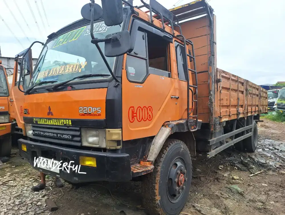 Mitsubishi Fuso 220Ps HLong BakBesi3way7.5mtr Ors Turbo Bio Solar Hino